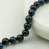 Perles ronde 8mm - Oeil de faucon