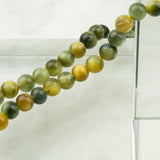 Perles ronde 6.50mm - Oeil de tigre or