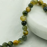 Perles ronde 6.50mm - Oeil de tigre or