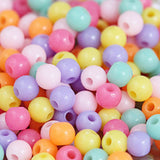Perles en acrylique 4mm