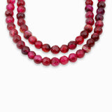 Perles facettées 4mm - Agate