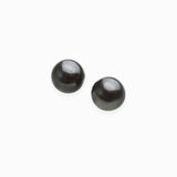 Perles en bois d'ébène noir 10mm