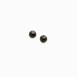 Perles en bois d'ébène noir 6mm