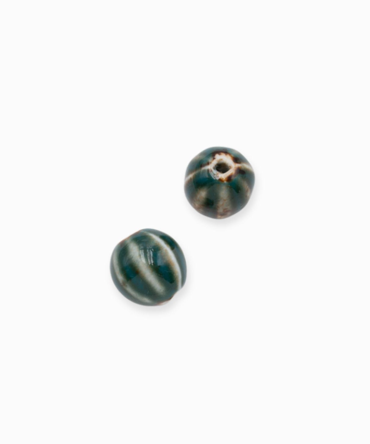 Perles en céramique Awning 17mm