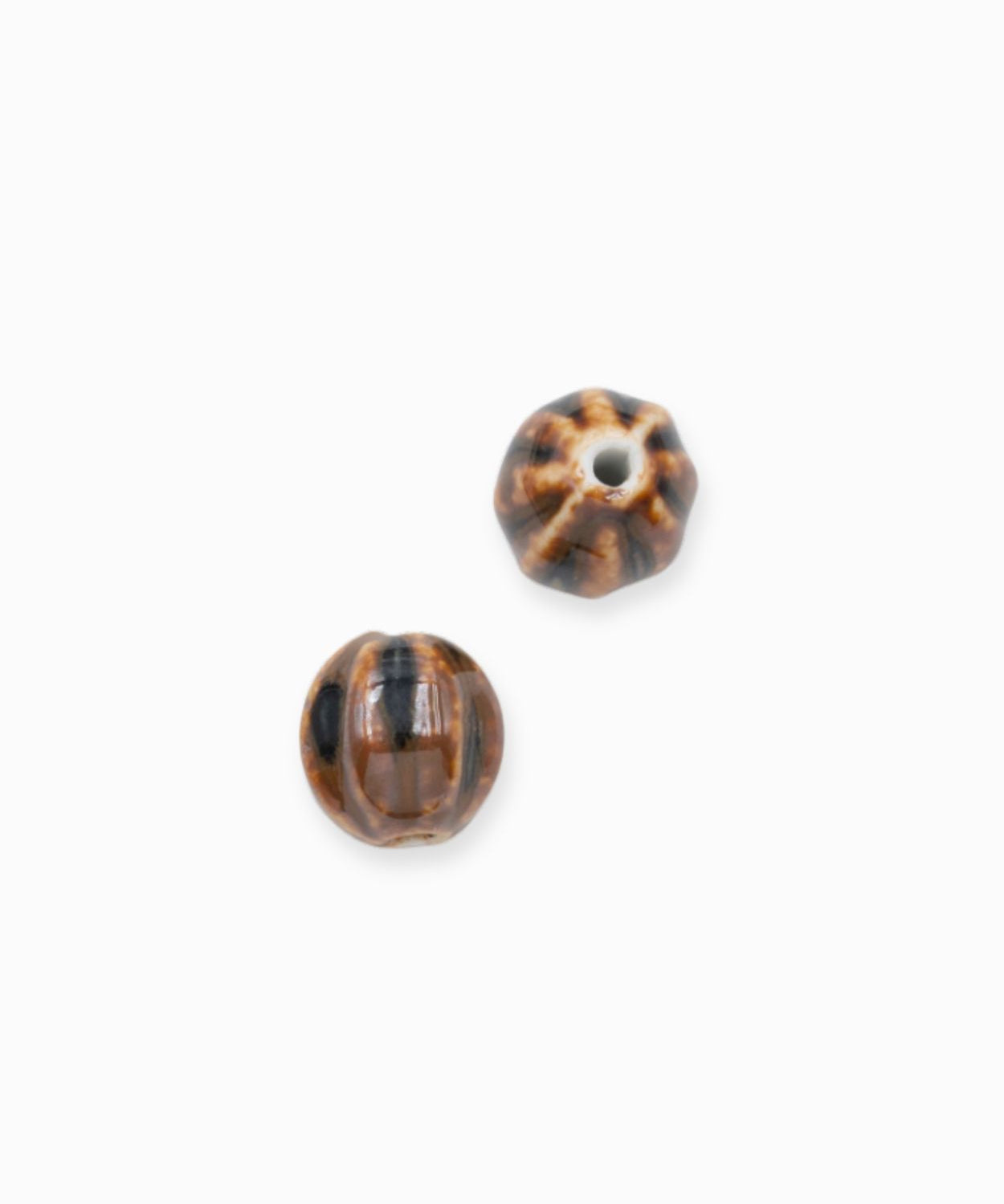 Perles en céramique Awning 17mm