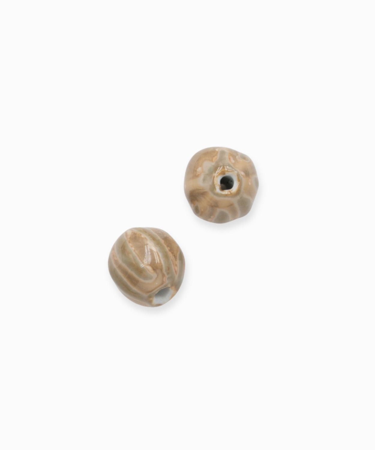 Perles en céramique Awning 17mm
