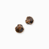 Perles en céramique coquillage 11x12mm