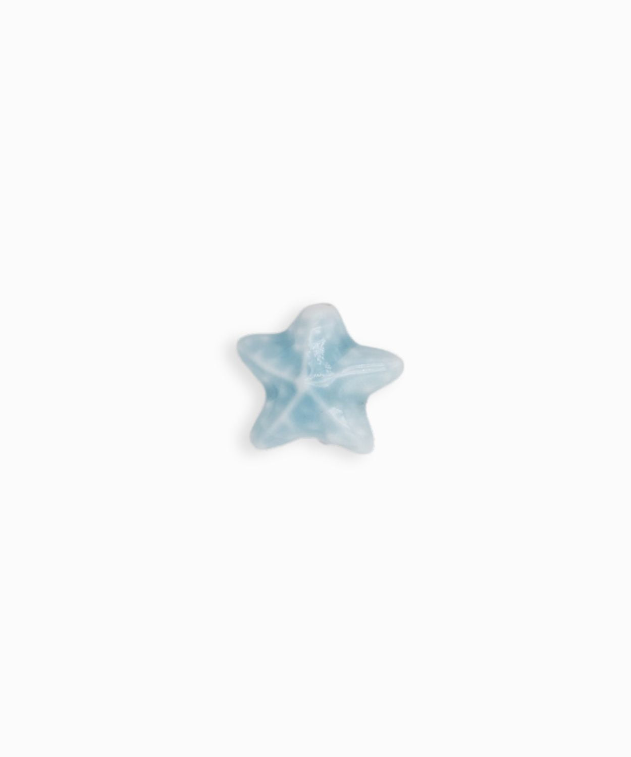 Perles en céramique étoile de mer 21mm