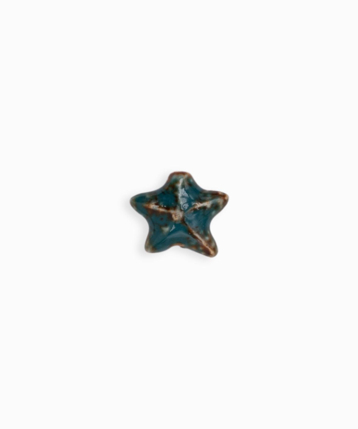 Perles en céramique étoile de mer 21mm
