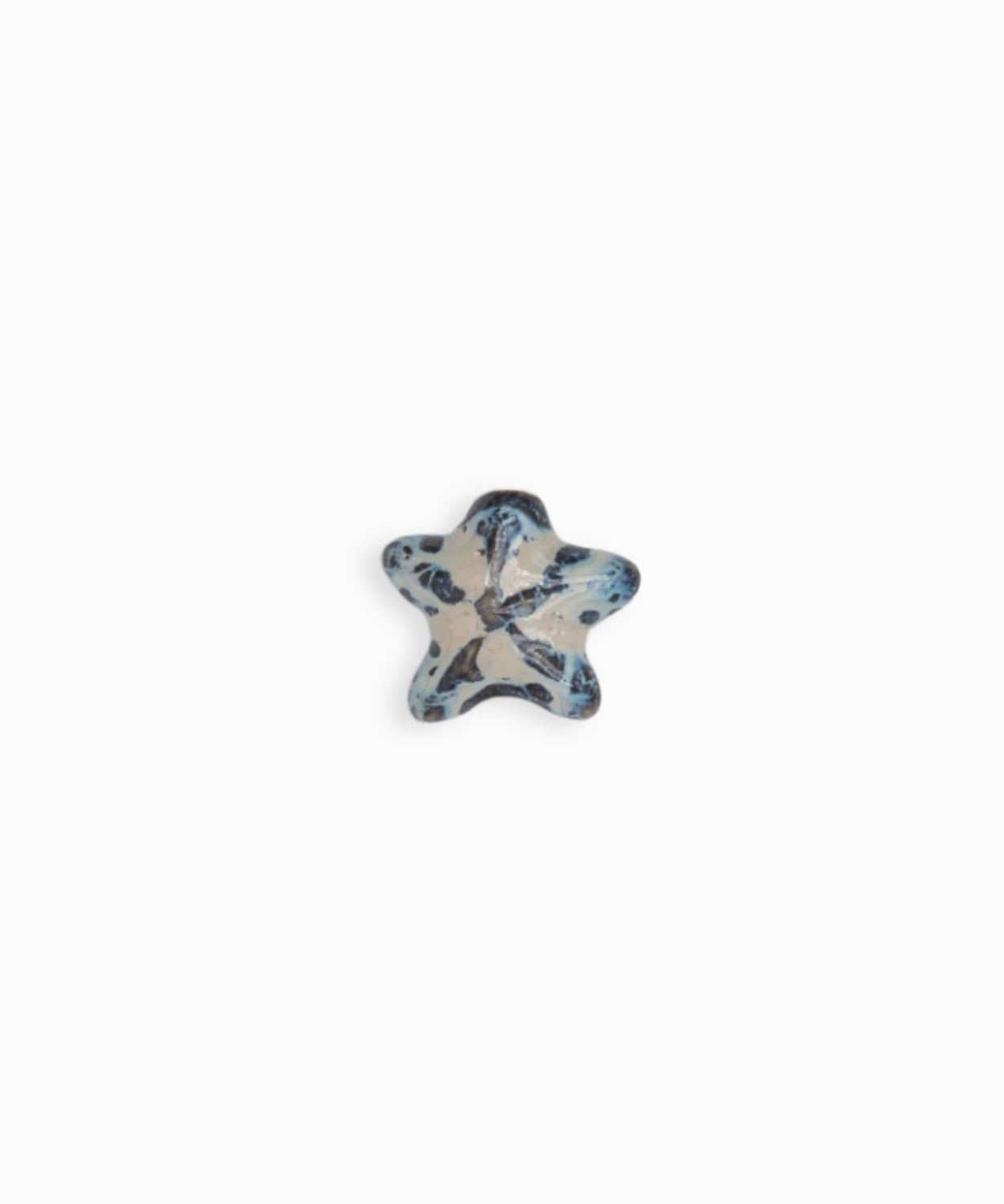 Perles en céramique étoile de mer 21mm