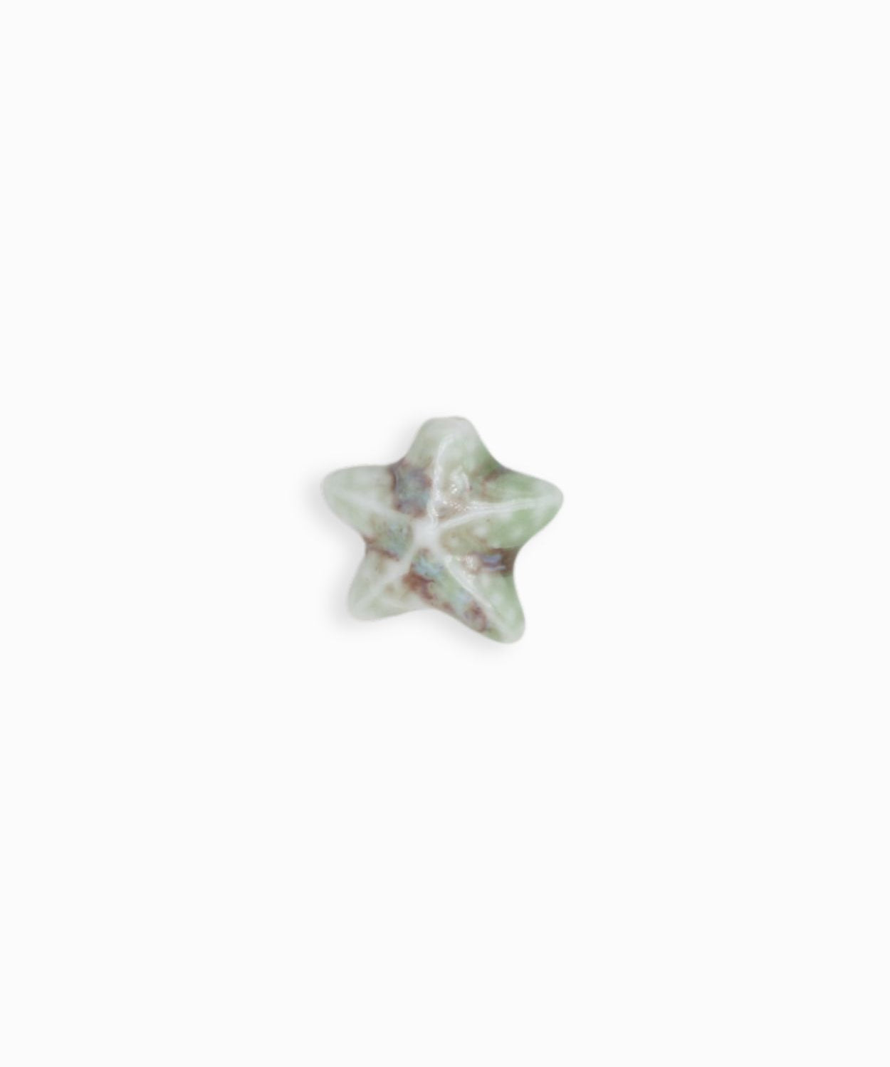 Perles en céramique étoile de mer 21mm