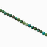 Perles facettées 3mm - Turquoise Africaine