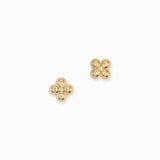 Perles fleur à 4 pétales 12mm