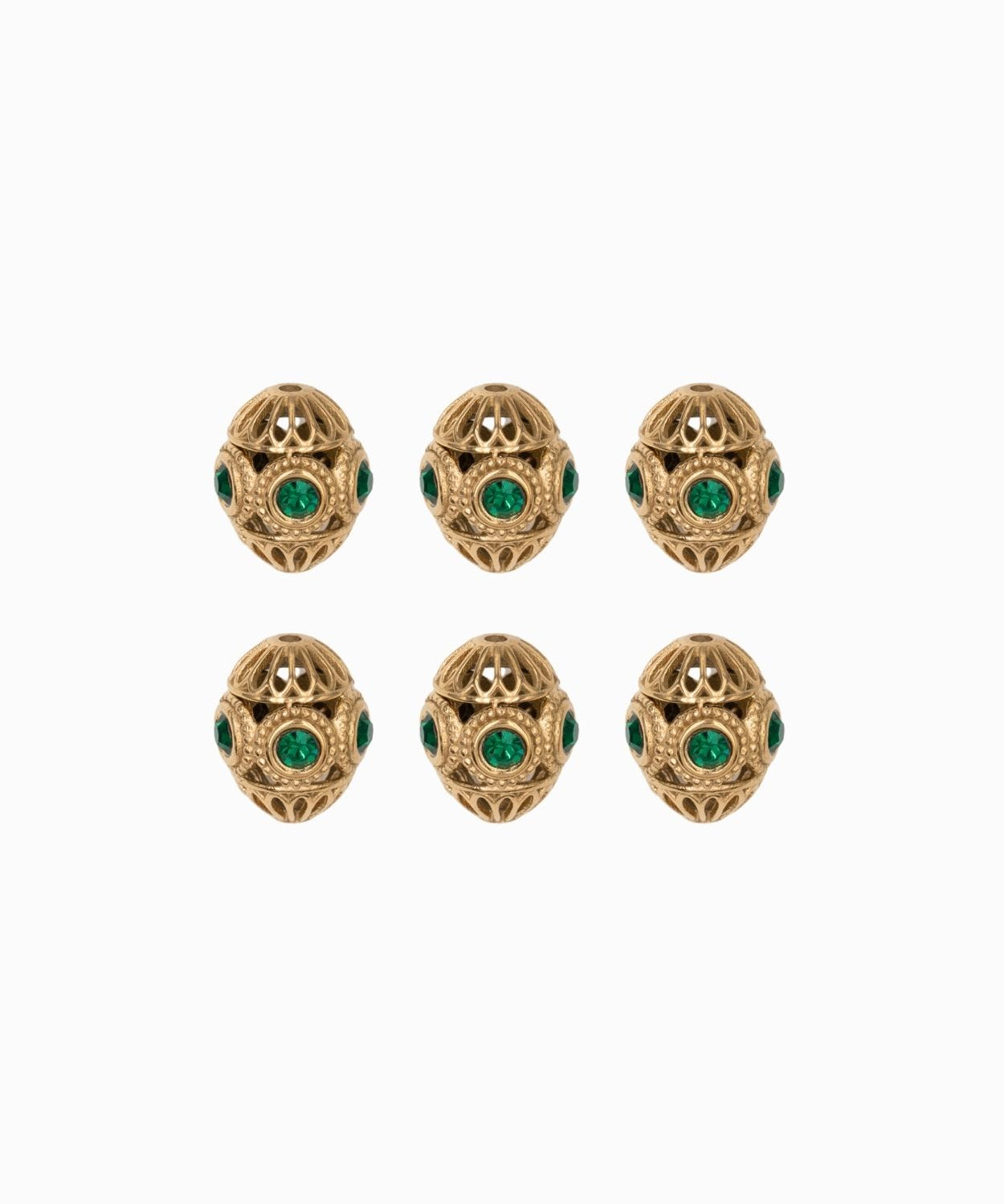 Perles intercalaire 13x11mm