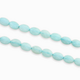 Perles ovales facettées 13x10mm