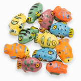 Perles poissons 13x18mm