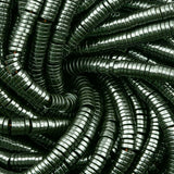 Perles rondelles style Heishi 4.20mm - Hématite