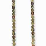 Perles cubes facettées 6mm