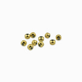 Perles rondes facettées maille 3mm