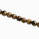Perles rondes 10.50mm - Oeil de tigre
