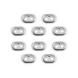 Perles stoppeuses 12x8.5mm