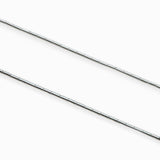 Perles tube couleur d'origine 3x1.50mm - Hématite