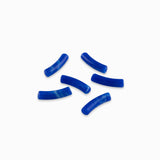 Perles tubes en acrylique 20x5mm - Bleu royal