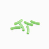 Perles tubes en acrylique 20x5mm - Chartreuse