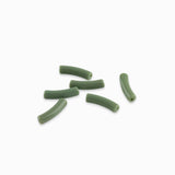 Perles tubes en acrylique 20x5mm - Opaline