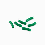 Perles tubes en acrylique 20x5mm - Vert