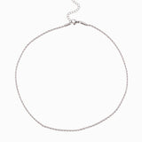 Collier torsadé 2mm- Longueur 40 cm
