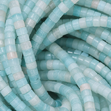 Rondelle Heishi - Pierres fines 4mm