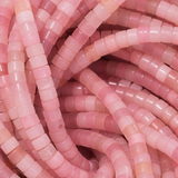 Rondelle Heishi - Pierres fines 4mm