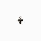 Breloques trèfles résine époxyes 7x5mm