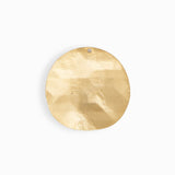 Médaillon ROCK cabossé doré mat 30mm