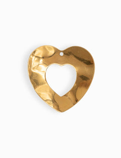 Sequin coeur rock 30mm