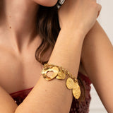 Sequin coeur rock 30mm