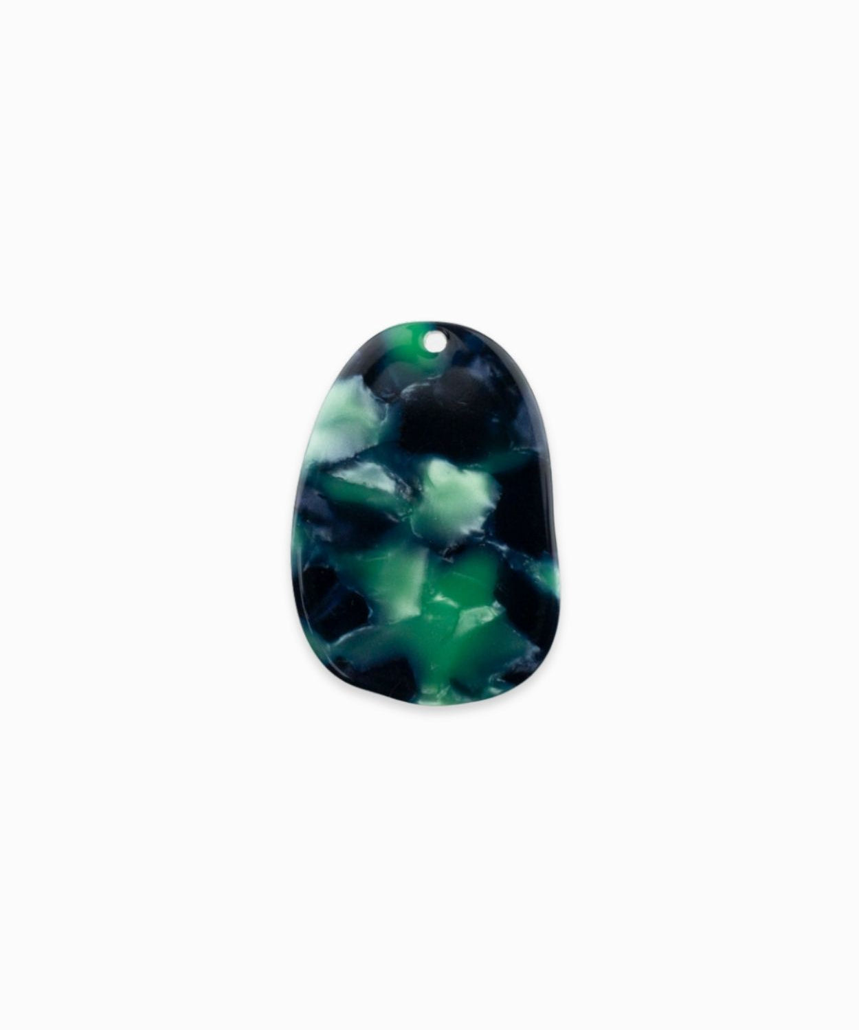 Pendentifs ovales irréguliers 34x22mm