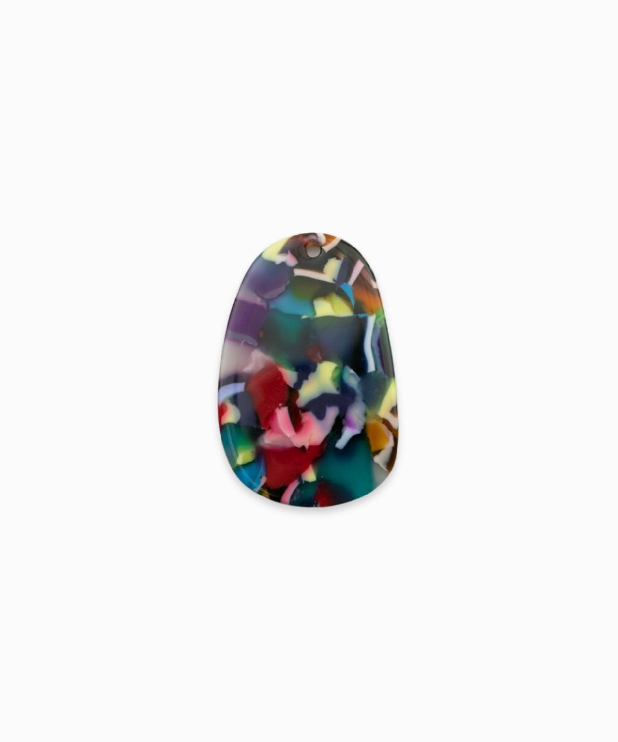 Pendentifs ovales irréguliers 34x22mm