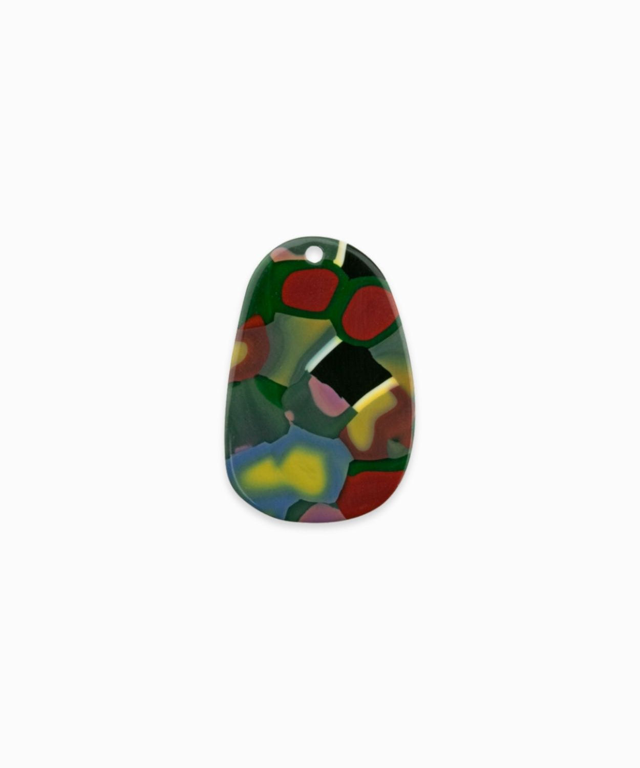 Pendentifs ovales irréguliers 34x22mm