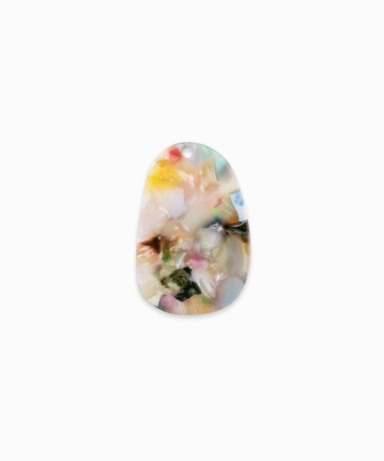 Pendentifs ovales irréguliers 34x22mm