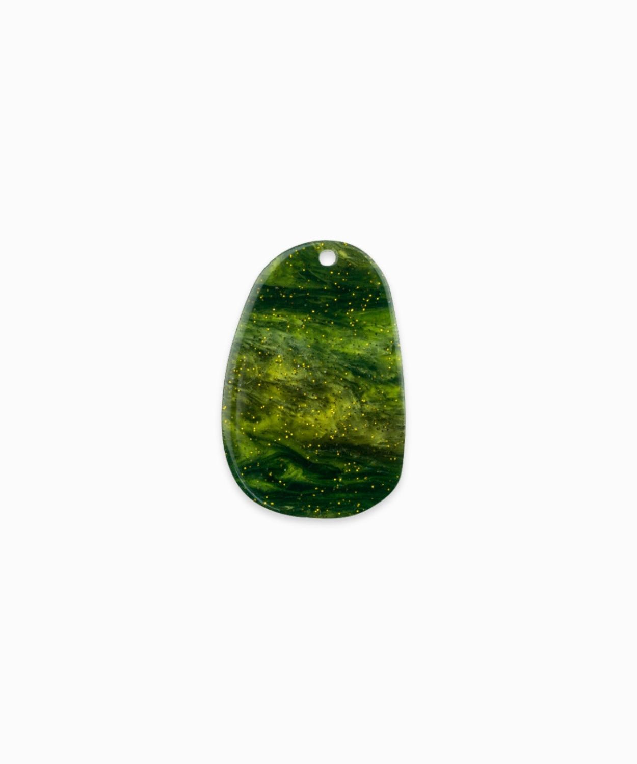 Pendentifs ovales irréguliers 34x22mm