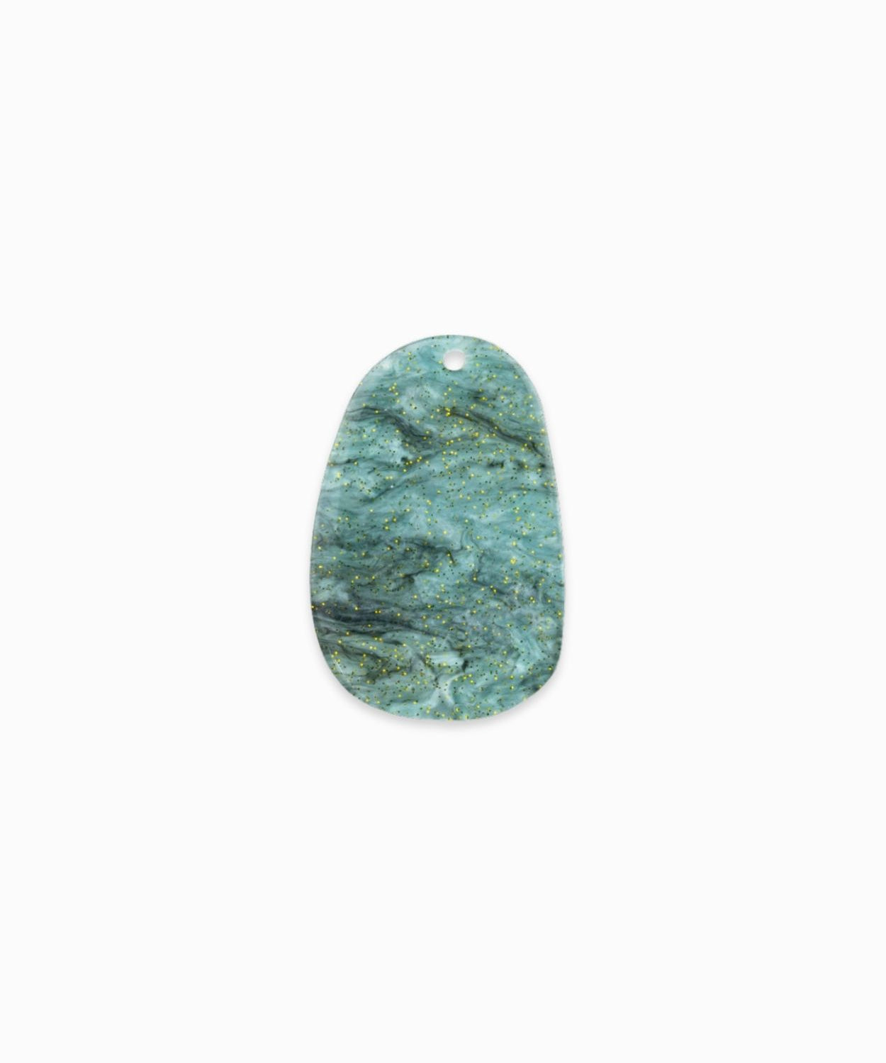 Pendentifs ovales irréguliers 34x22mm
