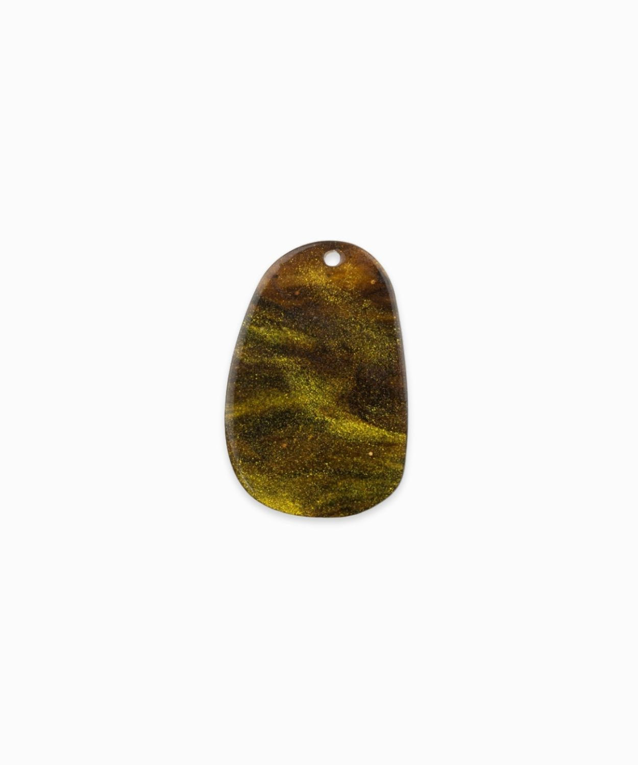 Pendentifs ovales irréguliers 34x22mm