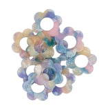 Pendentif fleurs en acétate 21mm