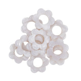 Pendentif fleurs en acétate 21mm