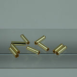 Perles Miyuki Bugles 6mm - Silverlined Gold