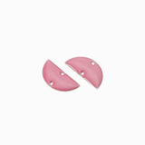 Sequins intercalaires résine époxy demi-lune 21x10mm