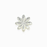 Sequins marguerite nacre naturelle 10mm