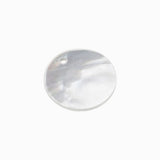 Sequins rond nacre naturelle 20mm